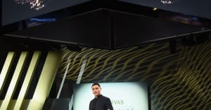 NEW YORK, NY - JULY 14:  Host Trevor Noah on stage at Chivas' The Venture Final Event on July 14, 2016 in New York City.  (Photo by Michael Loccisano/Getty Images for Chivas The Venture) *** Local Caption *** Trevor Noah